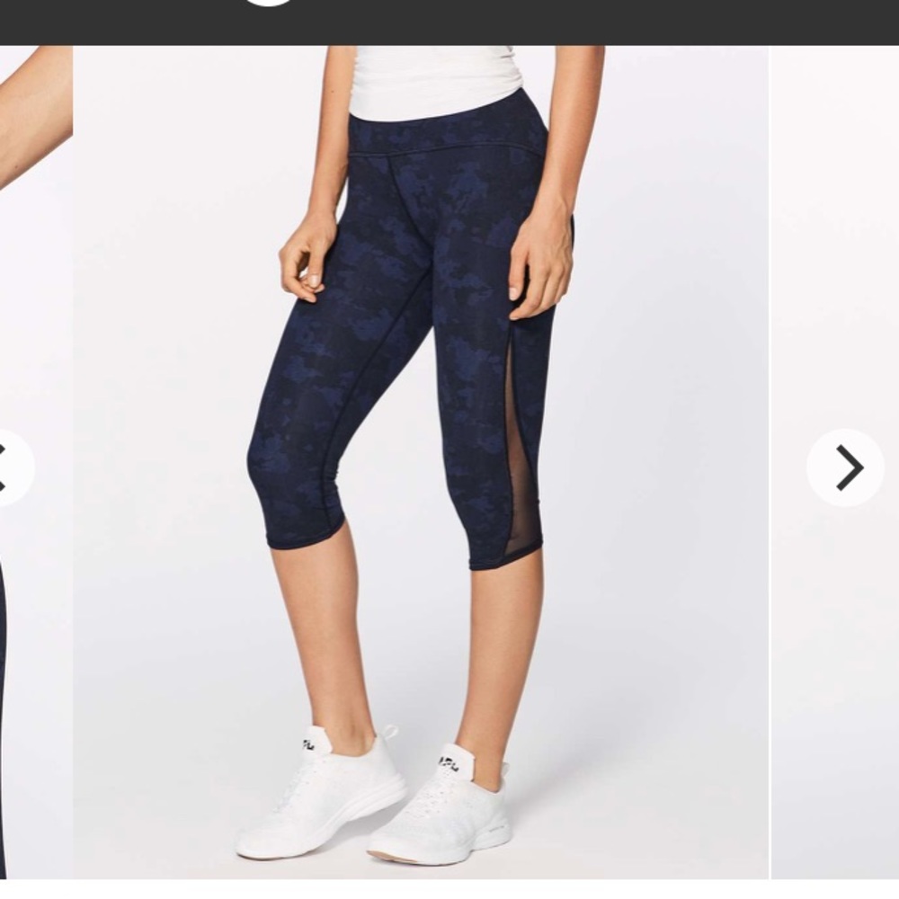Lululemon Train Times Crop 17’’sold